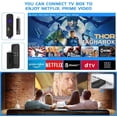 thumbnail image 4 of WiFi Mini Projector, 2021 Latest Update 5500L [100" Projector Screen Included] Outdoor Movie Projector, Supports 1080P Synchronize Smartphone Screen by WiFi/USB Cable for Home Enterta, 4 of 7