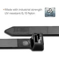 thumbnail image 2 of TR Industrial Ultra Heavy Duty Multi-Purpose UV Cable Ties (25-Piece), 250 lbs. Tensile Strength, 25.6", Black, 2 of 5