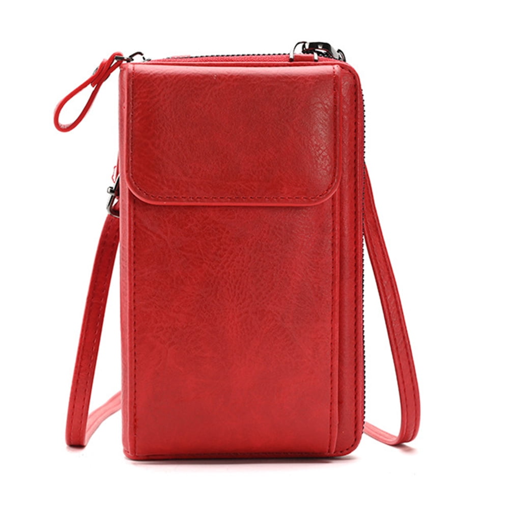 Ablanczoom Small Cell Phone Purse Crossbody Bags for Women Leather