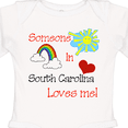 thumbnail image 4 of Inktastic Someone in South Carolina Loves Me Boys or Girls Long Sleeve Baby Bodysuit, 4 of 5