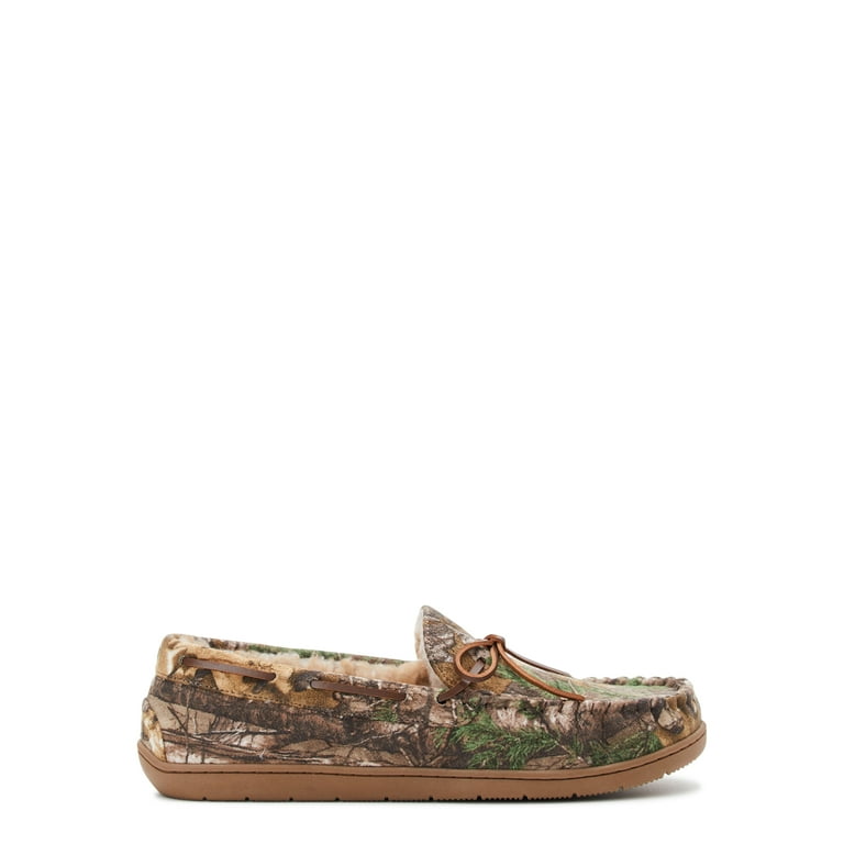 George Men s Trapper Moccasin Slippers Walmart
