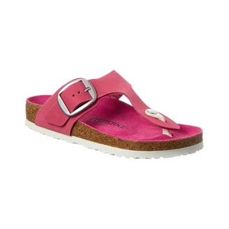 Birkenstock Arizona Narrow Big Buckle Leather Sandal, 41, White