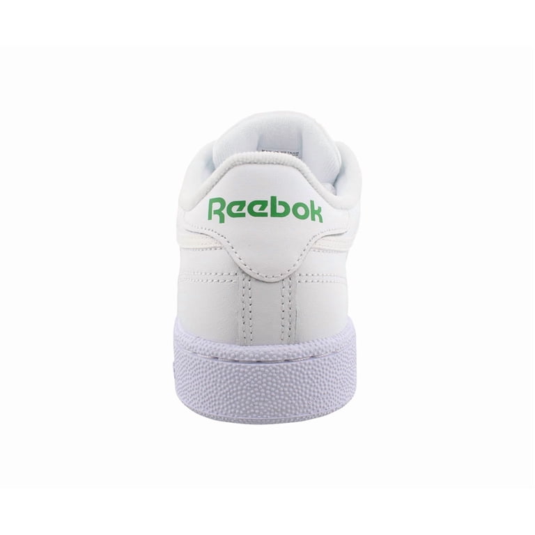 Size 10.5 Reebok Club C 85 White Green Mens Low Top Lace Up Sneakers AR0456 Reebok Club C 85 AR0456 Men main image 4