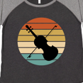 thumbnail image 4 of Inktastic Violin Music Gift Retro Sunset Women's Plus Size T-Shirt, 4 of 5