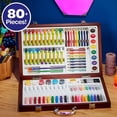 thumbnail image 4 of Crayola Wooden Art Set, 80+ Pcs, Arts and Crafts for Kids 8+, Artists Gifts, 4 of 7