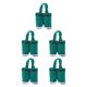 thumbnail image 3 of Bearachild Bolsa de dulces portátil Calcetín vacío Santa Pantalones Cesta Manija Navidad Año Nuevo Regalo Festival Cumpleaños Boda Verde S Type2 NO2 Bearachild  CBP183229, 3 of 4