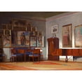 thumbnail image 3 of Knud Sinding 24x18 Black Modern Framed Museum Art Print Titled - From the Artist's Home (1925), 3 of 5