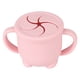 thumbnail image 1 of Vaso de silicona para refrigerios para niños pequeños con tapa extraíble y sin derrames para una fácil limpieza Taza de refrigerios para bebés de material de silicona Sakura Pink, 1 of 6