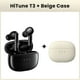 thumbnail image 1 of Ugreen-auriculares inalámbricos HiTune T3 ANC con Bluetooth 5,2, dispositivo de audio con cancelación activa de ruido, micrófono, manos libres qym unisex, 1 of 2