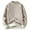 Beige##1, variant on jsaierl Mens Sweater Knit Crew Neck Warm Solid Shirt Top Long Sleeve Casual Loose Fleece Pullover Sweater