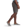 thumbnail image 2 of Wrangler Authentics Men's Performance Comfort Flex Flat Front Short, Anthracite, 42, 2 of 5