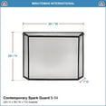 thumbnail image 4 of Minuteman S-54 Spark Guard Screen - Graphite, 4 of 4