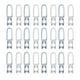 thumbnail image 1 of 24 mini pinzas de plástico para cambiarse de ropa, prácticas pinzas para colgar toallas., 1 of 6