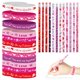 thumbnail image 1 of Emzrivo 48 Piezas De Regalos Para La Fiesta Del Día De San Valentín 24 Lápices De San Valentín A Granel 24 Pulseras De Silicona De San Valentín Pulseras De Goma Rellenos Para El Día De San Valentín Pr, 1 of 5