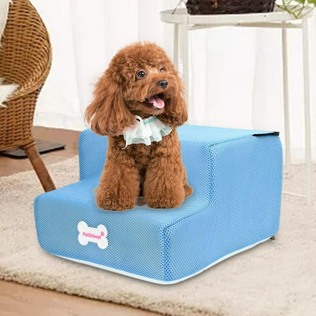 Esponja de alta densidad para mascotas, peldaño escaleras, para perros, extraíbles, vables, 2 peldaño perros, peldaño mascotas, , Colco Animales Escaleras