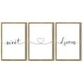 thumbnail image 6 of SHENIFY Sweet Dreams Sign Wall Decor 16x24in3pcs Natural Framed Bed Bedroom Farmhouse Guest Room Wood Rustic Over Bed Wall Art Hanging Decoration, 6 of 6