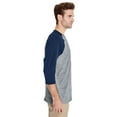 thumbnail image 4 of Gildan Adult Heavy Cottonâ„¢ 5.3 oz. 3/4-Raglan Sleeve T-Shirt - G570, 4 of 4