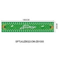 thumbnail image 3 of Panxico Decorative Table Banner Home Decor Saint Day Tablecloth Atmosphere Tea Table Tablecloth Border Irish Holiday Dinner Decorative Flag E, 3 of 5