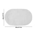 thumbnail image 3 of Dvumao Bedding Accessories Clearance, Soft Bedroom Rugs Shaggys Rugs For Bedroom Oval Rugs Bath Carpet Living Room Runner Rug Soft Comfortable Water Absorption Non Slip Thick Machine Washable, 3 of 8