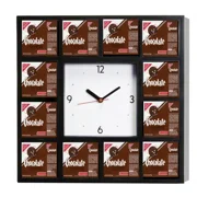 Nabisco Chocolate Snap Cookies Advertising Promo Clock Big 10.5" Not $65
