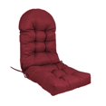 thumbnail image 1 of jinwen High Back Patio Chair Cushion Indoor Outdoor High Back Rocking Chair Cushion Red, 1 of 7