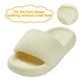 thumbnail image 4 of Pillow Slippers for Women Men Non-Slip Quick Drying Bathroom Shower Sandals Thick Sole Cloud Slides Indoor & Outdoor, 4 of 7