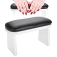 thumbnail image 4 of Reposabrazos para uñas de manicura de PU, mesa técnica para reposauñas, estación de escritorio para uso de técnico de uñas, fácil de usar , Negro negro 02, 4 of 6