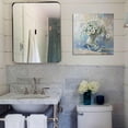 thumbnail image 4 of HFDF Flower Canvas Wall Art Daisy Floral White Yellow Painting Modern Bloosm Picture Elegant Bloosom Artwork for Bathroom Living Room Bedroom Kitchen Home Office Wall Decor, 12x18inch Framed, 4 of 6