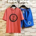 thumbnail image 3 of Ropa de hombre Conjuntos de pantalones cortos blancos Chándal gráfico Ropa deportiva Trajes deportivos Camiseta de jogging Top de nailon para hombre Marcas originales con estilo, 3 of 5