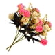 thumbnail image 4 of Ramo de rosas de cristal artificial Jumpingount Ceremonia de banquete de boda Decoración floral de tela de seda rosa falsa HA6935-03B, 4 of 6