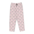 thumbnail image 4 of Goofa Cute Rabbit Printed Soft Pajama Pants for Women, Wide Leg Comfy Casual Lounge Yoga Pants-XX-Large, 4 of 9