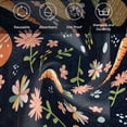 thumbnail image 6 of Easter Eggs Cloth Napkins, Carrots Spring Daisy Botanical Rustic Dark Blue Washable and Reusable Dinner Napkins Set of 4, Table Napkin for Kitchen Party Birthday Wedding Hotel Housewarming 20"x20", 6 of 9