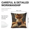 thumbnail image 2 of fox book forest Linen toss pillowcase decoration pillowcase gifting preferred 20x20 inch cushion cover 4 sets sofa pillowcase sofa bedroom living room car, 2 of 8