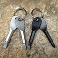 thumbnail image 4 of Visland 2 Keys Stainless Keychain Screwdriver Set Outdoor Multifunction Pocket Tool, 4 of 8