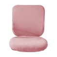 thumbnail image 2 of Stretchable Cover Slipcover Washable Easy to Remove Rotating Seat Cover for Rotating Computer , Pink, 2 of 8