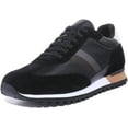 thumbnail image 6 of Boss Parkour Runn Men's Low Top Lace Up Synthetic Trainers In Black Size 10, 6 of 6