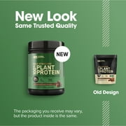 (2 pack) Optimum Nutrition, Gold Standard 100% Plant Protein Powder, Rich Chocolate Fudge 1lb Tub