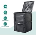 Dextrus Large Outdoor Compost Bin, 80 Gallon (300L) Composter Box with ...