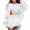 R23-White, variant on RMGVDSD Girls Casual Pullover Sweatshirt Graphic Print Long Sleeve Crewneck Sweatshirts Loose Fit Soft Tops for Holiday Festive Outfit Cute Sweatshirt 5-6 Years