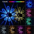 thumbnail image 1 of Lámparas de pared solares con forma de pavo real: luces nocturnas LED decorativas para sala de estar, balcón, casa de huéspedes y patio exterior., 1 of 6
