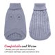 thumbnail image 3 of Suéter para perros pequeños, suéter para clima frío, ropa clásica de cuello alto, gruesa y cálida., 3 of 5
