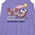 thumbnail image 2 of Peanuts - Hard Work - Toddler and Youth Girls A-line Dress, 2 of 5