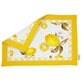 thumbnail image 5 of Vargottam Placemats- Placemat For Dining Table, Set Of 4- Printed & Reversible CottonNapkin-IndoorPlacematsFor Home & Kitchen Dining Table- Lemon (Yellow), 5 of 5