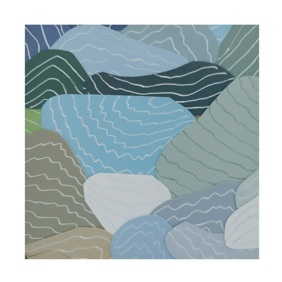 Trademark Fine Art Coco Good Rice Paddies I Canvas Wall Art