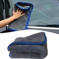 thumbnail image 1 of Lefu 1200GSM Microfibre Car Drying Towel Cleaning Cloth Microfiber Dish Glass 30x30cm, 1 of 8