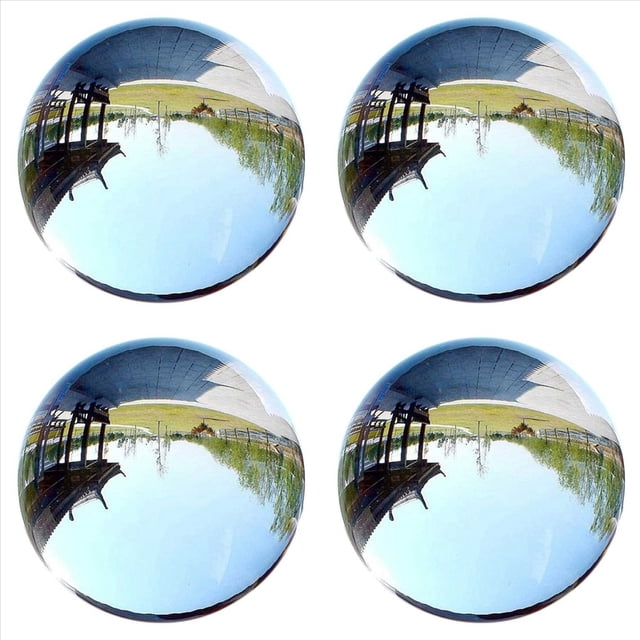 4piezas 40mm Bola de Cristal de Vidiro Accesorios de Fotografía de la Esfera de Curación Regalos