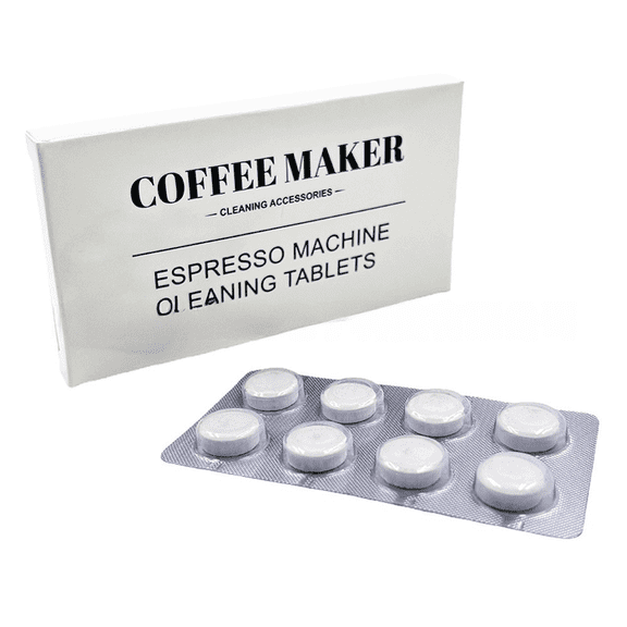 Aoqianlan Espresso Cleaner Tablets for Premium Cafe For ES601 ES701 8 Tablet Pack