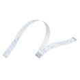 thumbnail image 1 of Cable FFC FPC Plano Flexible 20 Pasadores 0,5mm Paso 300mm Largo Tipo A Unique Bargains Paquete de 5, 1 of 5