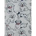 thumbnail image 3 of Wonder Nation Long Sleeve Crew Neck Animal Print Pajamas (Newborn) 1 Pack, 3 of 3