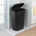 thumbnail image 5 of Sterilite 11.3 Gal Lift Top Kitchen Trash Can Wastebaskets, Black (24 Pack), 5 of 7